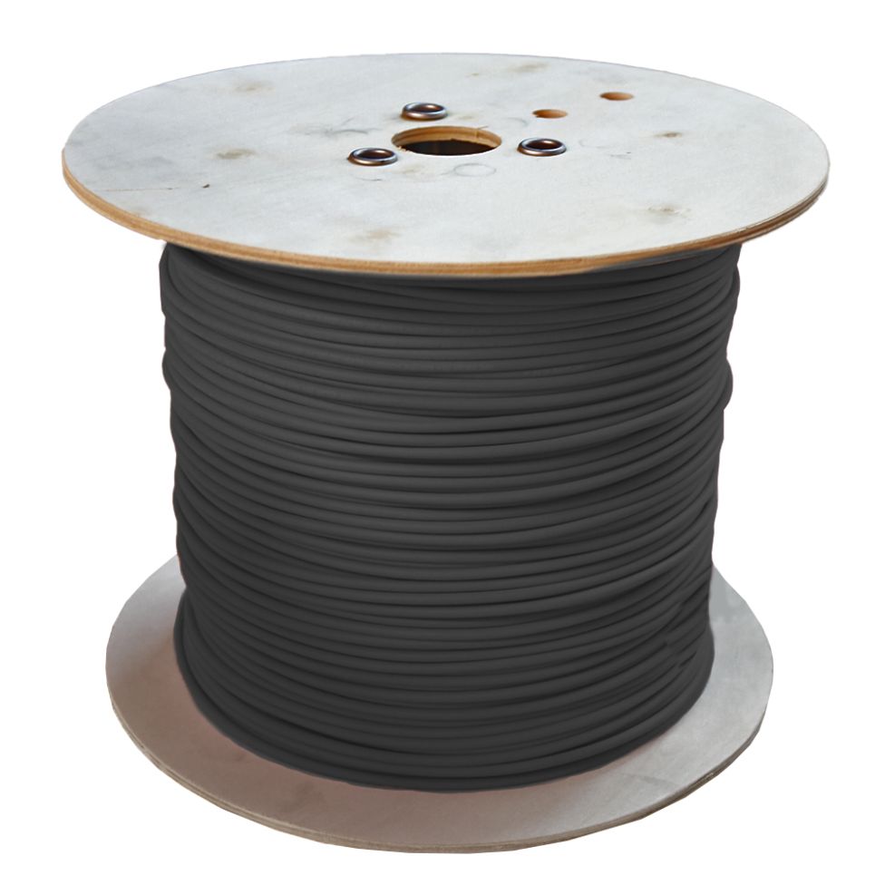 Tambur 500 m cablu panouri solare KBE Solar 730600015060QUSW, 1 x 6 mmÂ², negru, EN 50618 H1Z2Z2-K, IEC 62930, 1500 V