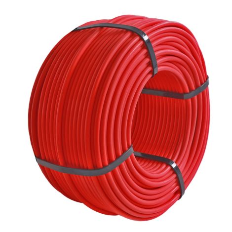 Rola 100 m cablu panouri solare KBE Solar 820400015060QURT, 1 x 4 mmÂ², rosu, EN 50618 H1Z2Z2-K, IEC 62930, 1500 V