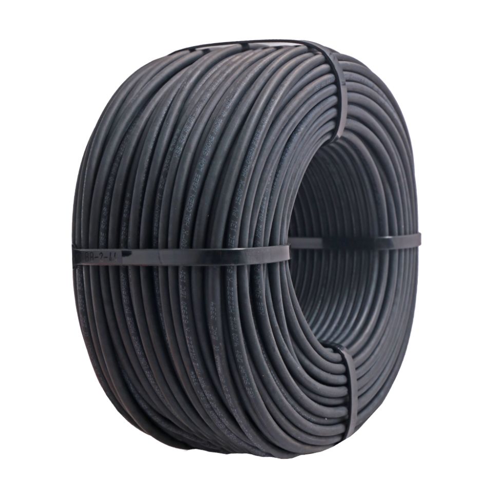 Rola 100 m cablu panouri solare KBE Solar 820400015060QUSW, 1 x 4 mmÂ², negru, EN 50618 H1Z2Z2-K, IEC 62930, 1500 V