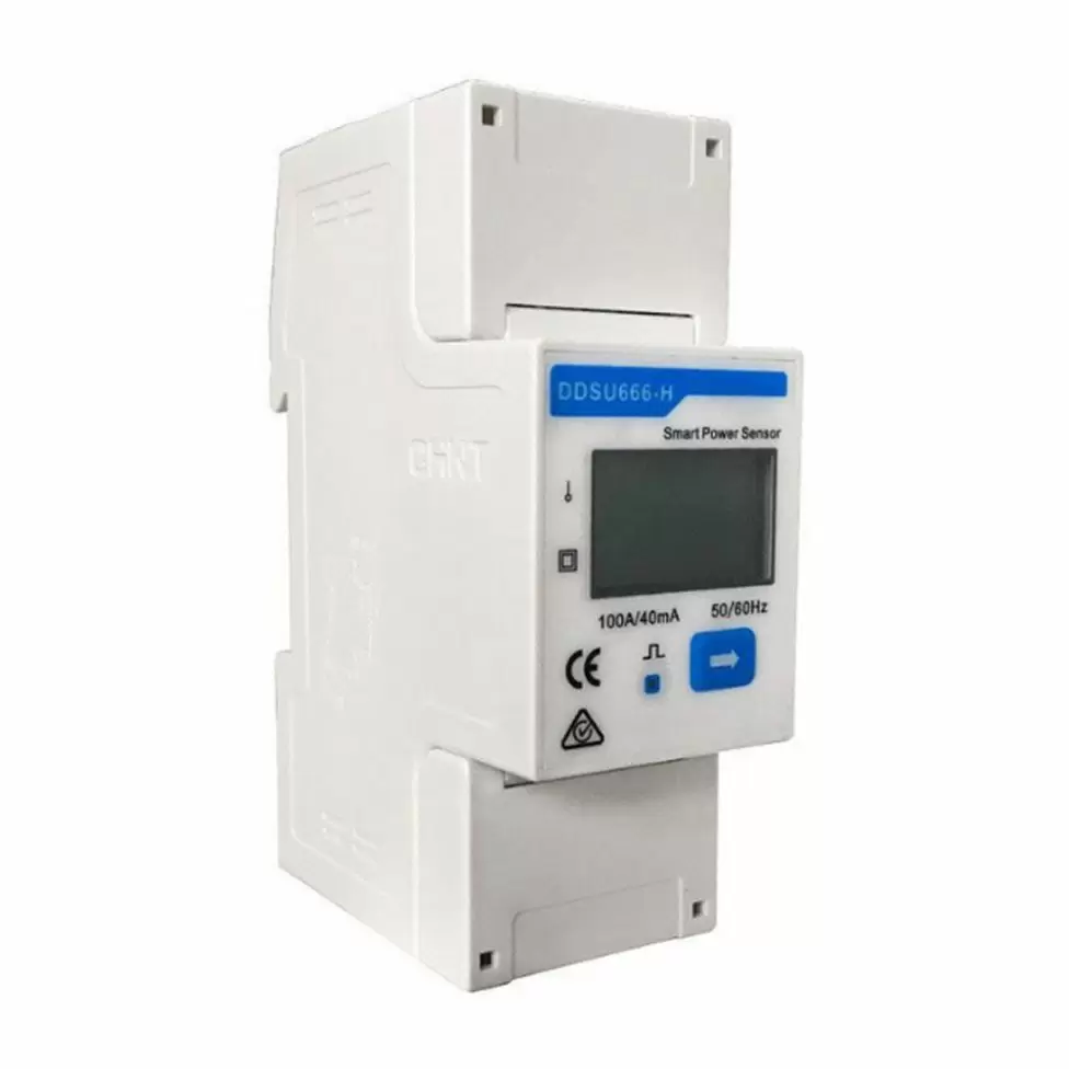 Contor inteligent Huawei DDSU666-H, monofazat, 176 - 288 Vac, 0-100 A, RS 485