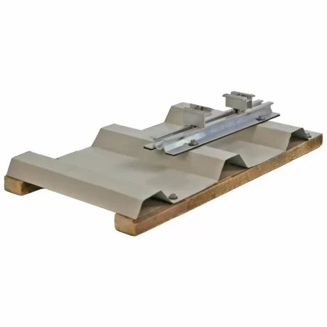 Sina trapezoidala din aluminiu Zonetec ZS-14-330, 330 mm, garnitura EPDM, suruburi autoforante pentru tabla, saiba etansare, traversare luminatoare - imagine 3