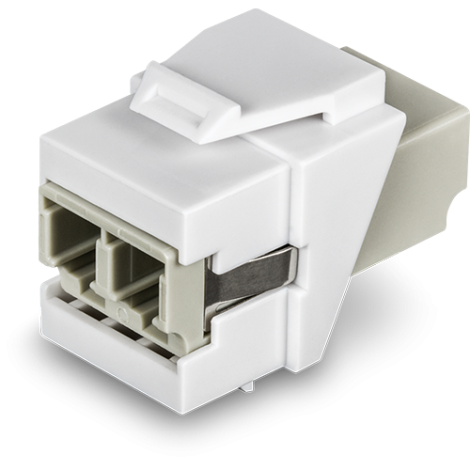 Mufa keystone duplex LC fibra optica - TRENDnet TC-K05LC