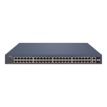 Switch 48 porturi Gigabit PoE, 2 porturi Gigabit RJ45, 2 x SFP, SMART Management - HIKVISION DS-3E1552P-SI