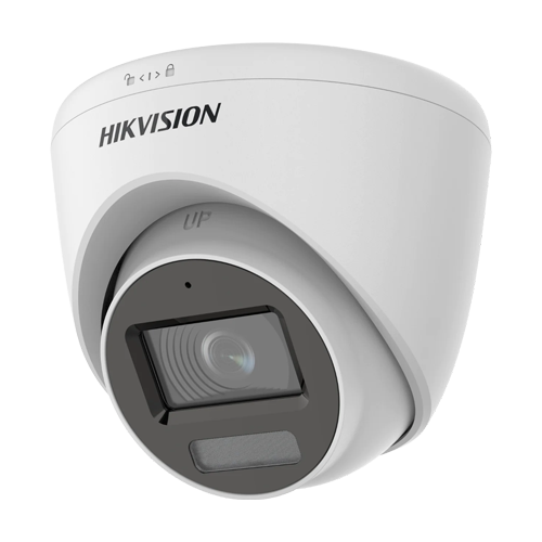 Dual Light - Camera analog 2MP, lentila 2.8mm, IR 40m, WL 20m, TVI/AHD/CVI/CVBS, Mic. - HIKVISION DS-2CE78D0T-LFS-2.8mm