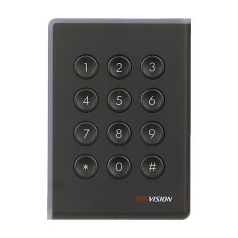 Cititor de proximitate MIFARE 13.56 MHz cu tastatura integrata -HIKVISION DS-K1108AMK
