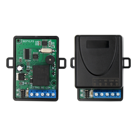 Set radio comanda - 1 releu 433MHz, ver. 2 CSR-807Y-2