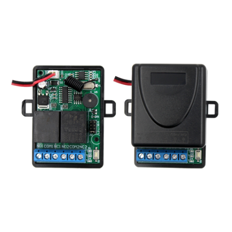 Set radio comanda - 2 relee 433MHz, ver. 2 CSR-807Y2-2