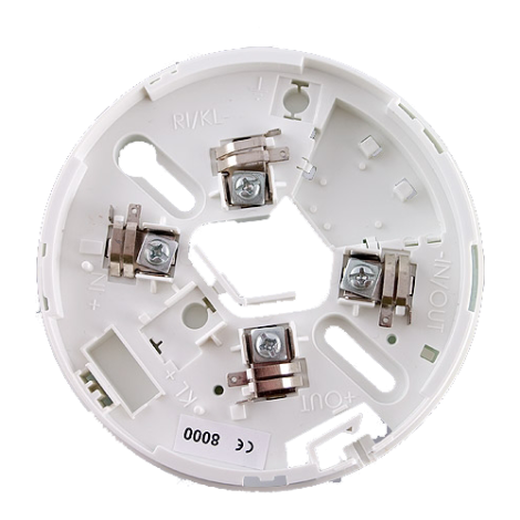 Soclu standard pentru detectorii conventionali din seria FD80xx - UNIPOS DB8000