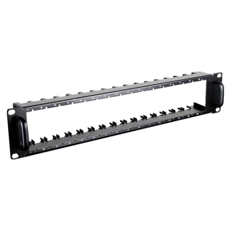 Suport 19' 2U instalare in Rack pana la 16 accesorii - UTEPO MIT-B1