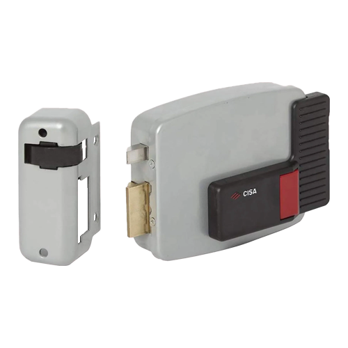 Yala electrica aplicata cu buton, clasa securitate 3, deschidere stanga - CISA 1.11731.60.2