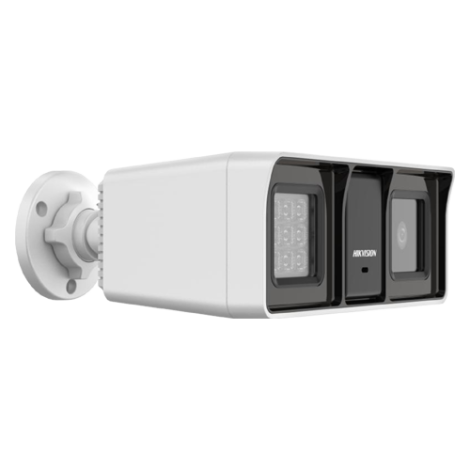 Dual Light - Camera analog 2MP, lentila 2.8mm, IR 60m, WL 60m, TVI/AHD/CVI/CVBS, Mic. - HIKVISION DS-2CE18D0T-LFS-2.8mm - imagine 2
