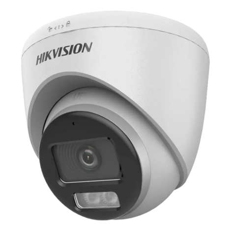 ColorVu, Dual Light -Camera analog 3K, lentila 2.8mm, IR 40m, WL 40m, TVI/AHD/CVI/CVBS, Mic., IP67 - HIKVISION DS-2CE72KF0T-LFS-2.8mm - imagine 3
