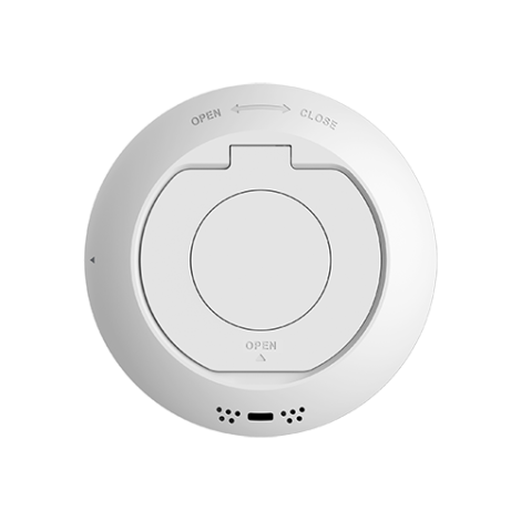 Senzor de temperatura si umiditate Smart Home EZVIZ, afisaj 1.8 inch, comunicare Wireless ZigBee CS-T51C - imagine 3