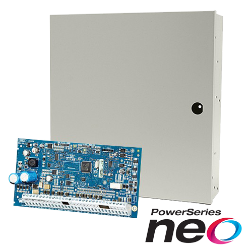 Centrala SERIA DSC POWER NEO 8 zone extensibila la 128 zone, 8 partitii - DSC HS2128NKE
