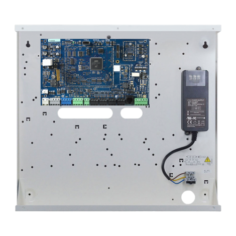 Kit centrala efractie SERIA PRO, 8 zone extensibila la 32 zone, 4 partitii, Grad 3 - DSC HS3032-KIT1EN