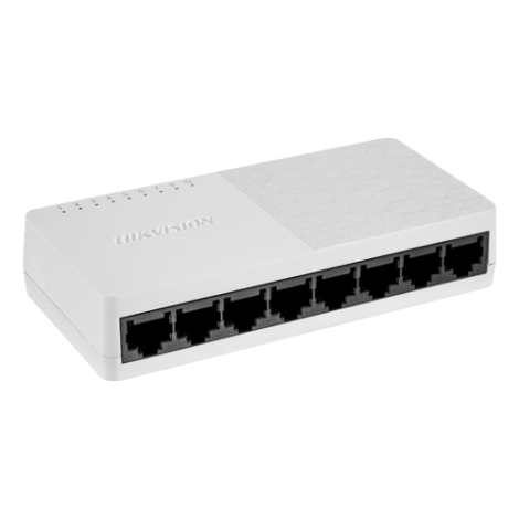 Switch 8 porturi 10/100/1000 Mbps RJ45 - HIKVISION DS-3E0508D-O