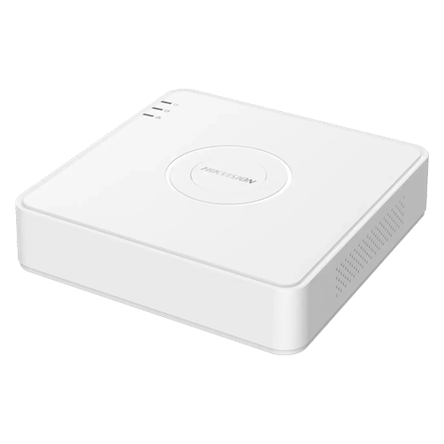 Deep Learning - DVR 4 ch. video 1080P lite + 1 ch. IP max. 2MP, audio over coaxial - HIKVISION DS-7104HGHI-M1
