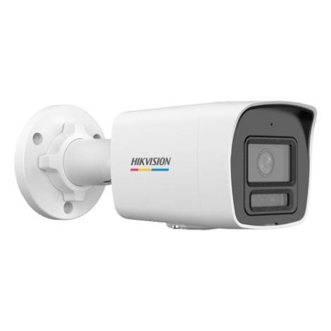 ColorVu, Dual Light - Camera IP, 6MP, lentila 2.8mm, IR 30m, WL 30m, Mic, PoE - HIKVISION DS-2CD1067G2H-LIU-2.8mm
