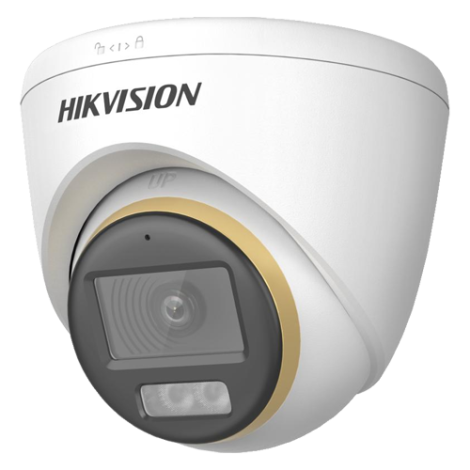 ColorVu, Dual Light - Camera analog 2MP, lentila 2.8mm, IR 40m, WL 40m, TVI/AHD/CVI/CVBS, Mic. - HIKVISION DS-2CE72DF3T-LFS-2.8mm - imagine 3