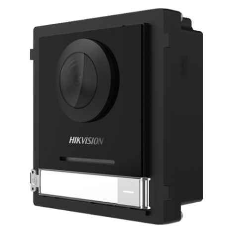 Modul Master conectare 2 fire, camera video 2MP fisheye si un buton apel, IR 3m - HIKVISION DS-KD8003Y-IME2