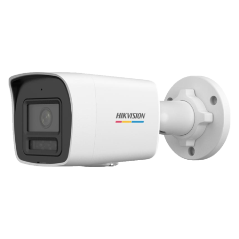 ColorVu, Dual Light - Camera IP, 2MP, lentila 2.8mm, IR 30m, WL 30m, Mic, PoE - HIKVISION DS-2CD1027G2H-LIU-2.8mm - imagine 3