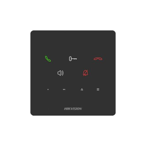 Post interior interfon TCP/IP, 9 butoane, PoE - HIKVISION DS-KH6000-E1