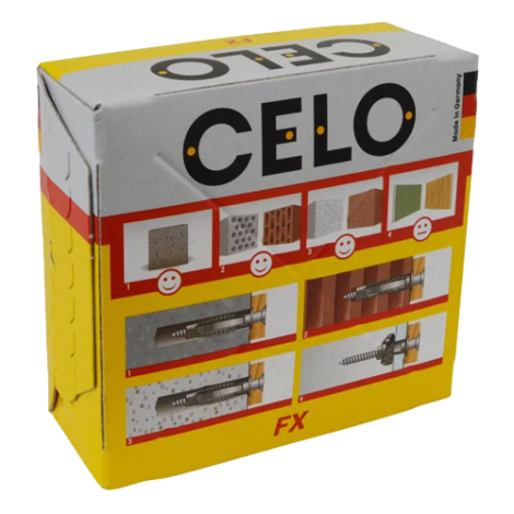 Diblu universal nylon M6x30 FX (100 buc.) - CELO 96FX - imagine 4