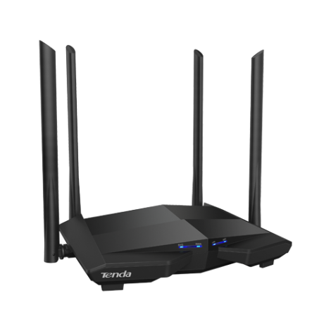 Router WiFi 5, DualBand 2.4/5GHz, 300+867Mbps, 4x6dBi, 4 porturi Gigabit - TENDA TND-AC10-V30