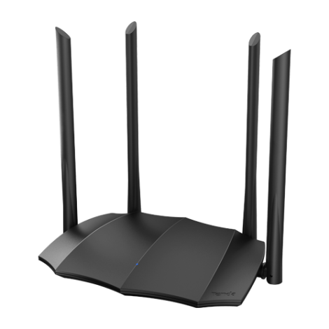 Router WiFi 5 (802.11ac) DualBand 2.4/5GHz, 300+867Mbps, 4x6dBi, 4 porturi Gigabit - TENDA TND-AC8 - imagine 4