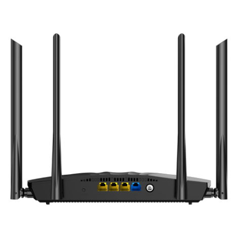 Router WiFi 6, DualBand 2.4Ghz/5GHz 300+1201Mbps, 4x6dBi, 4 porturi Gigabit - TENDA TND-RX2 - imagine 3