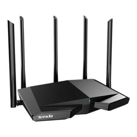 Router Wi-Fi 6e, AX5700 TriBand 2.4/5GHz/6GHz, 861+2402+2402 Mbps,  5x6dBi, 4 x Gigabit - TENDA TND-TX27-PRO