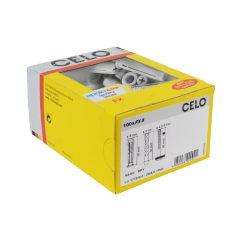 Diblu universal nylon M10x50 FX (50 buc.) - CELO 910FX - imagine 4