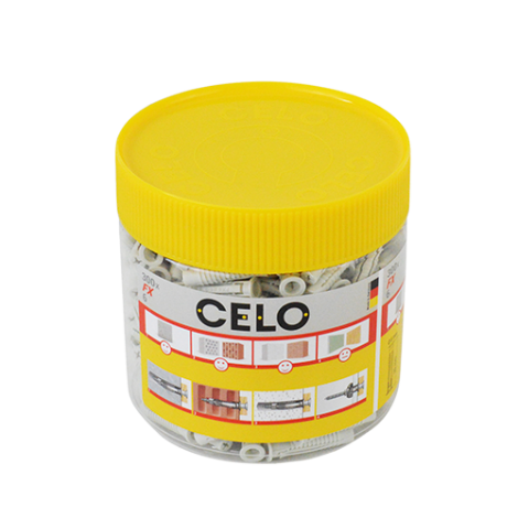 Diblu universal nylon M10x50 FX in cutie de plastic (70 buc.) - CELO 910EXPFX - imagine 2
