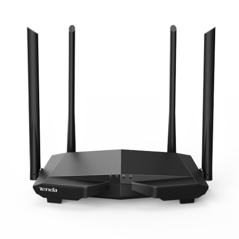 Router Wi-Fi 5, DualBand 2.4/5GHz 300+867Mbps, 4x6dBi, 4x 10/100 Mbps - TENDA TND-AC6-V50 - imagine 2
