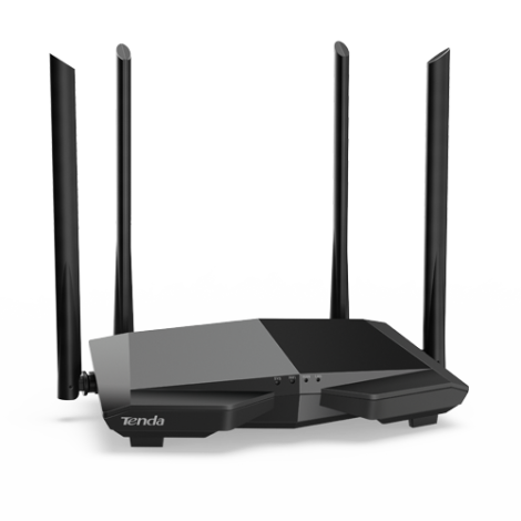 Router Wi-Fi 5, DualBand 2.4/5GHz 300+867Mbps, 4x6dBi, 4x 10/100 Mbps - TENDA TND-AC6-V50 - imagine 3