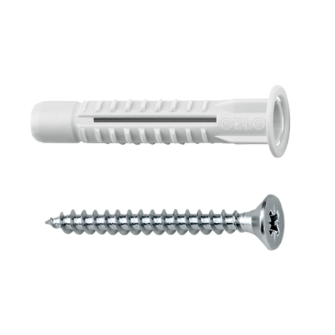 Diblu universal M6x40 cu guler + surub MZK (50 buc.) - CELO 9641MZKSZ