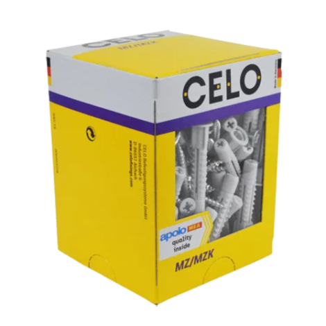 Diblu universal M8x49 cu guler + surub MZK (50 buc.) - CELO 98MZKSZ - imagine 2