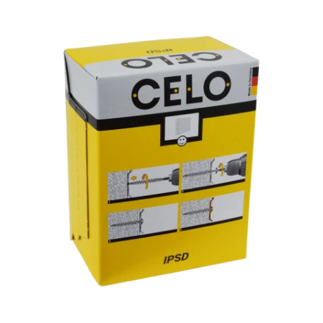 DIBLU POLISTIREN IPS 80, GRI - RAL 7045 (50 buc.) - CELO 9GR80IPSD - imagine 3