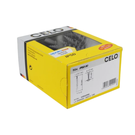 DIBLU POLISTIREN IPS 80, GRI - RAL 7045 (50 buc.) - CELO 9GR80IPSD - imagine 4