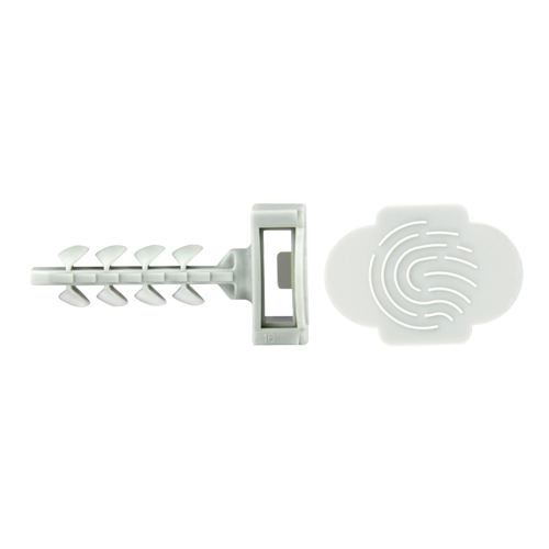 Diblu fixare colier Ã 6x30, cap mare gri in cutie plastic InsertFIX (125 buc.) CELO 96EXPIFB