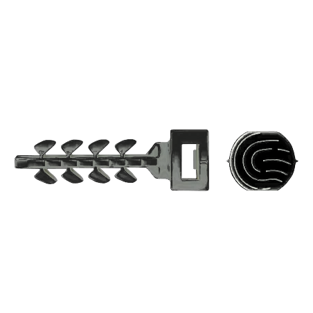 Diblu fixare colier Ã 6x30, cap mic negru in cutie plasticInsertFIX (250 buc.) - CELO 946EXPIFS