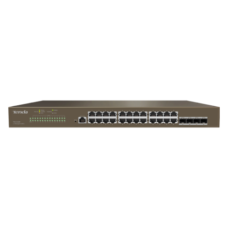 Switch 24 porturi Gigabit, 4 porturi SFP Gigabit, Management - TENDA TND-TEG5328F - imagine 2