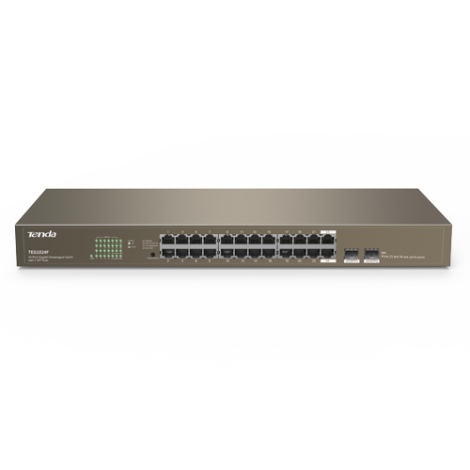 Switch 24 porturi Gigabit, 2 porturi SFP Gigabit - TENDA TND-TEG1024F - imagine 2