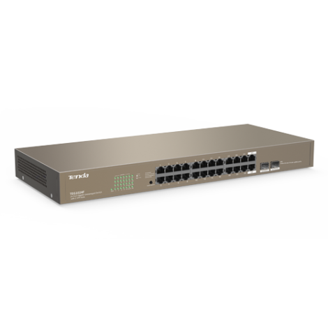 Switch 24 porturi Gigabit, 2 porturi SFP Gigabit - TENDA TND-TEG1024F - imagine 3