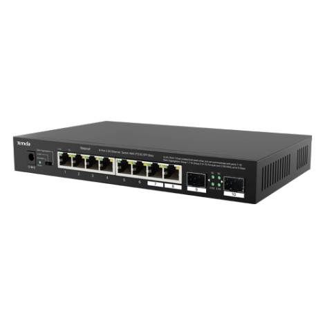Switch 8 porturi 2.5 Gigabit, 2 porturi SFP 2.5 Gigabit - TENDA TND-TEM2010F