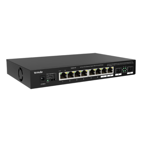 Switch 8 porturi 2.5 Gigabit, 2 porturi SFP 2.5 Gigabit - TENDA TND-TEM2010F - imagine 3