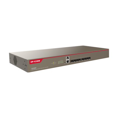 Switch 8 porturi SFP+ 10 Gbps, 2 porturi gestionare, management, 1U - IP-COM X5308F - imagine 3