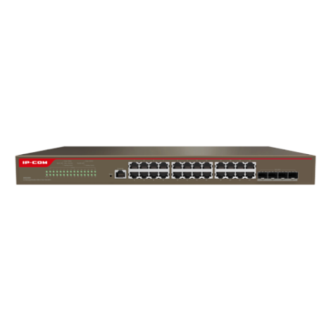 Switch 24 porturi Gigabit, 4 porturi SFP+ 10Gbps, Management - IP-COM G5328X - imagine 2