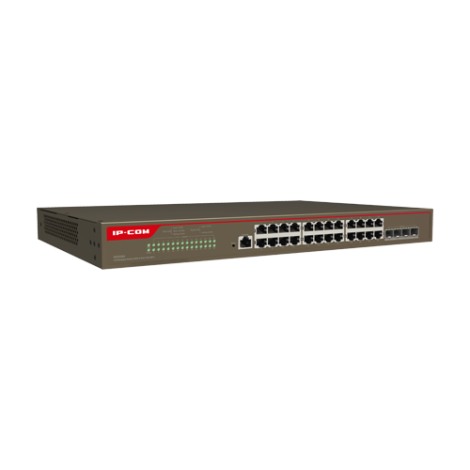 Switch 24 porturi Gigabit, 4 porturi SFP+ 10Gbps, Management - IP-COM G5328X - imagine 3