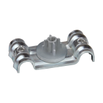 Clema metalica dubla DFT Ã 6.5 mm pentru cablu, fixare pe pistol (100 buc.) - CELO 97DFT